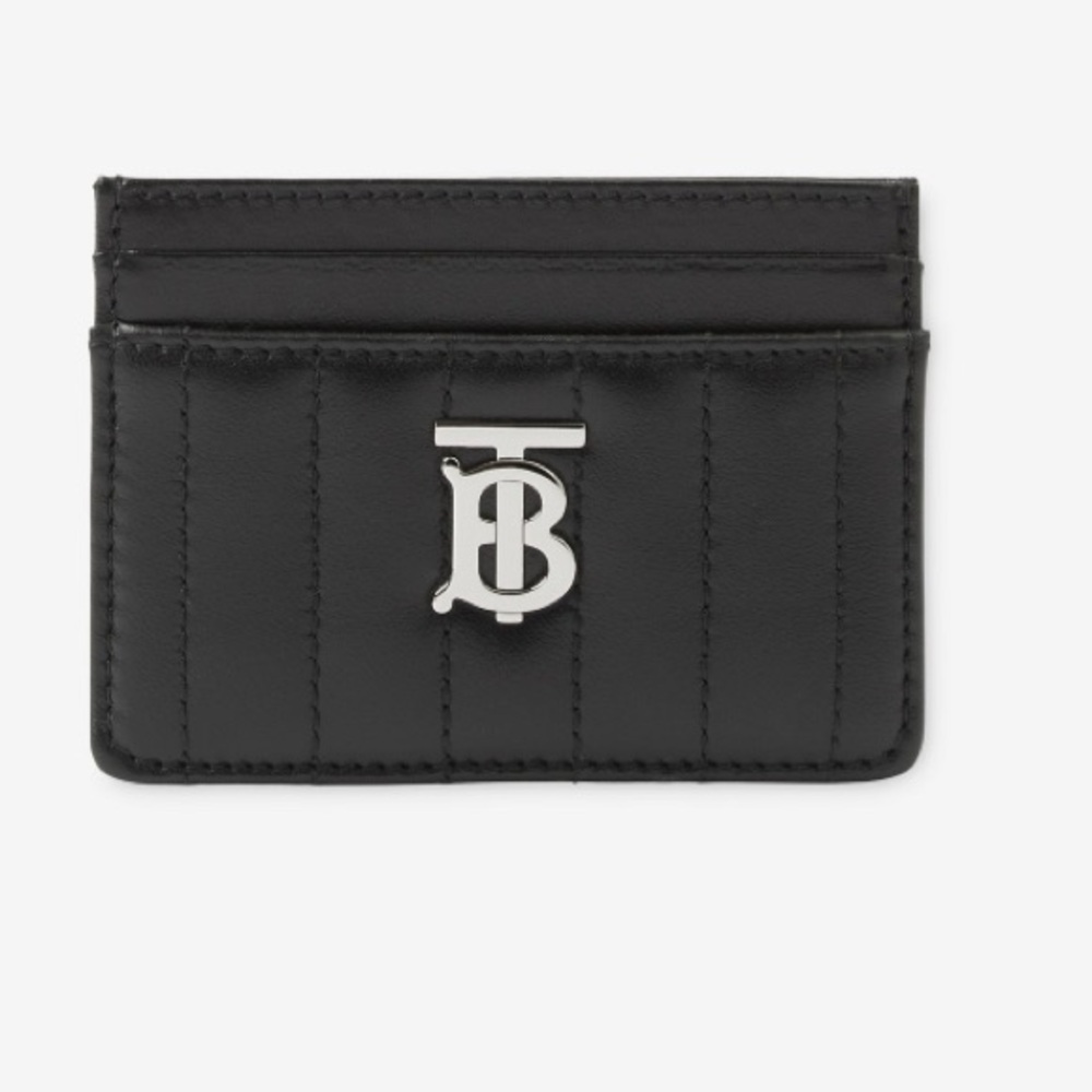 Burberry Quilted Leather Lola Card Case